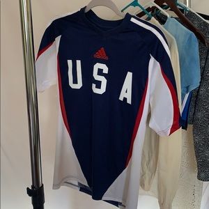 Adidas Team USA soccer Jersey